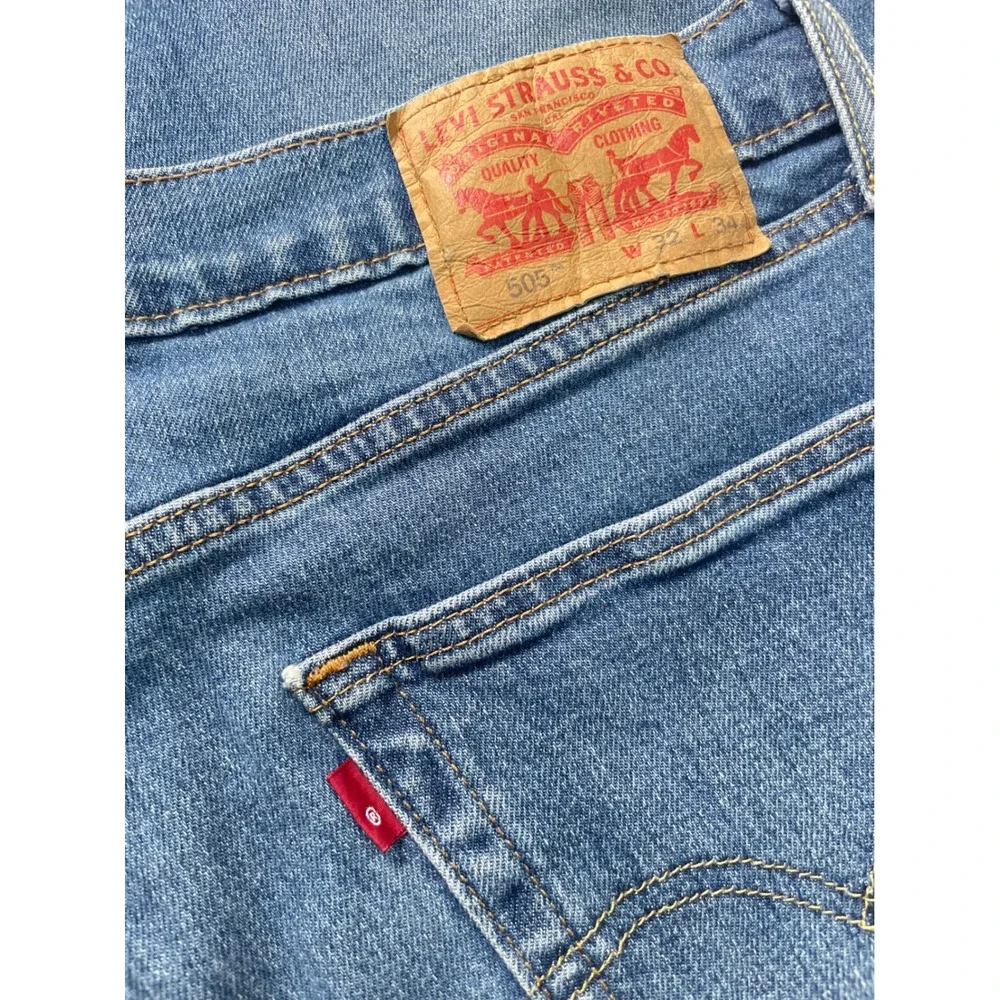 Levi's 505 Regular Fit Straight Leg Jeans